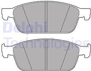 Brake Pad Set, disc brake LP2495