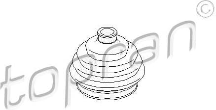 Bellow, drive shaft 103 392