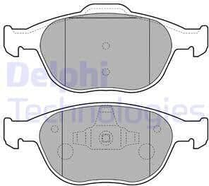 Brake Pad Set, disc brake LP1724