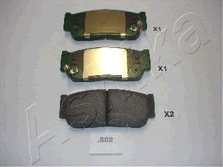 Brake Pad Set, disc brake 51-0S-S02