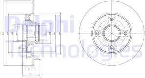 Brake Disc BG9022RSC