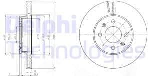 Brake Disc BG4096