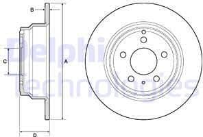 Brake Disc BG2842