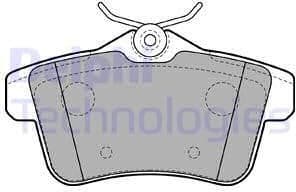 Brake Pad Set, disc brake LP2180