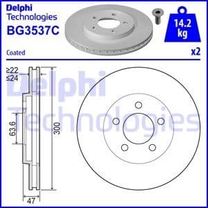 Brake Disc BG3537C