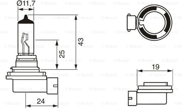 Bulb, front fog light Pure Light WS 1 987 302 084 - image 5