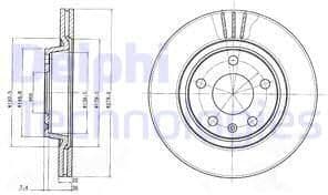 Brake Disc BG3198