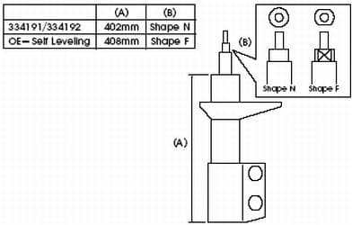Shock Absorber Excel-G 334191 - image 2