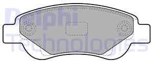 Brake Pad Set, disc brake LP1949