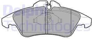 Brake Pad Set, disc brake LP980