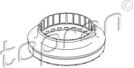Rolling Bearing, suspension strut support mount 206 450 - image 2