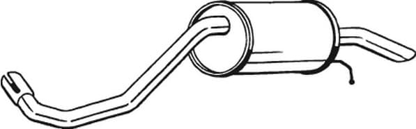 Rear Muffler 233-419