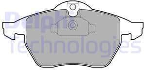 Brake Pad Set, disc brake LP1600