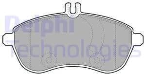 Brake Pad Set, disc brake LP2028
