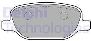 Brake Pad Set, disc brake LP1845