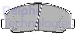 Brake Pad Set, disc brake LP944