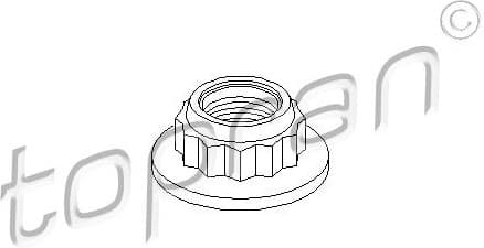 Nut, kingpin 111 315 - image 2