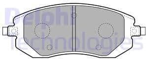 Brake Pad Set, disc brake LP1718