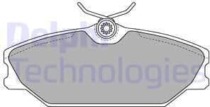 Brake Pad Set, disc brake LP1744