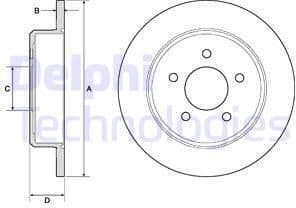 Brake Disc BG3739