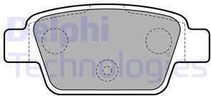 Brake Pad Set, disc brake LP1719
