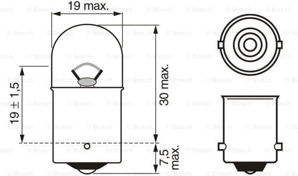 Bulb, boot light Pure Light WS 1 987 302 203 - image 5