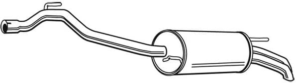 Rear Muffler 22206
