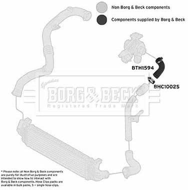 Charge Air Hose BTH1594
