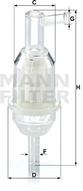 Fuel Filter WK 31/5 (10)
