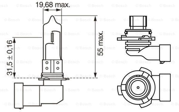 Bulb, front fog light Pure Light WS 1 987 302 153 - image 5