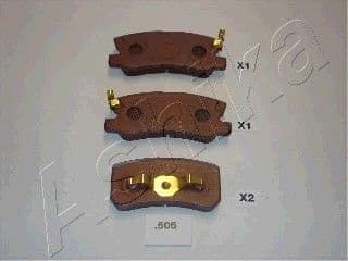 Brake Pad Set, disc brake 51-05-505