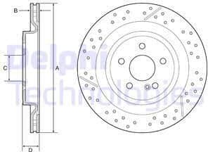 Brake Disc BG4958C