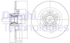 Brake Disc BG9113RSC