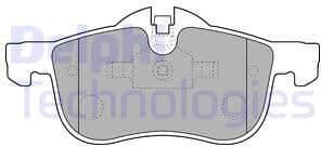 Brake Pad Set, disc brake LP1521