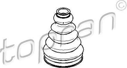 Bellow, drive shaft 111 772