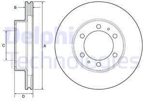 Brake Disc BG4557