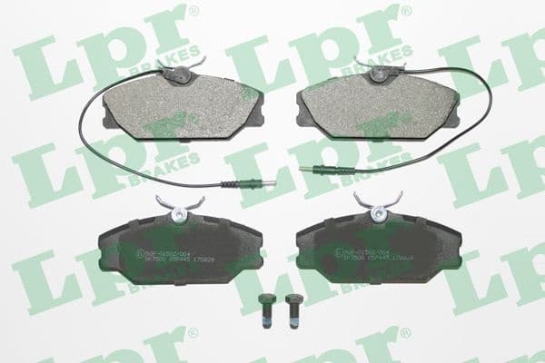 Brake Pad Set, disc brake 05P445
