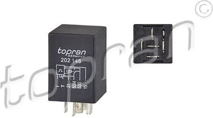 Relay, wipe/wash interval 202 146