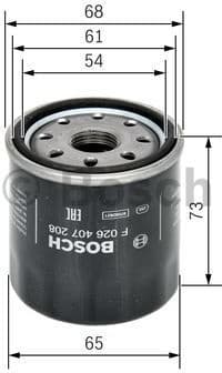 Oil Filter F 026 407 208 - image 5