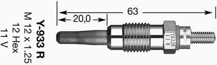 Glow Plug 6136