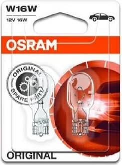 Osram Bulbs W16W 12V W2,1X9,5D BLI2DK 2vnt - 921-02B