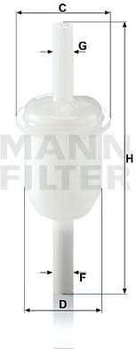 Fuel Filter WK 31/4 (10)