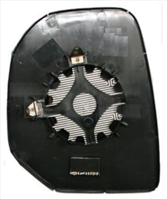 Mirror Glass, exterior mirror 305-0132-1