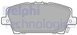 Brake Pad Set, disc brake LP1970