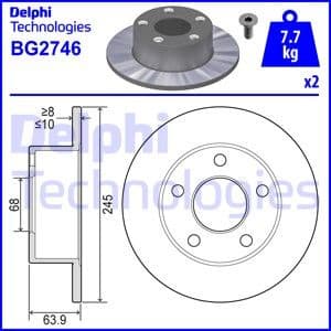 Brake Disc BG2746