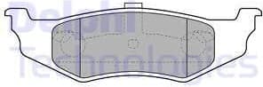 Brake Pad Set, disc brake LP1515
