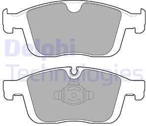 Brake Pad Set, disc brake LP3258