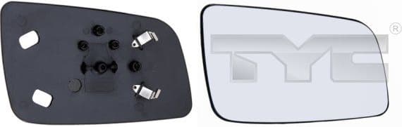 Mirror Glass, exterior mirror 325-0013-1