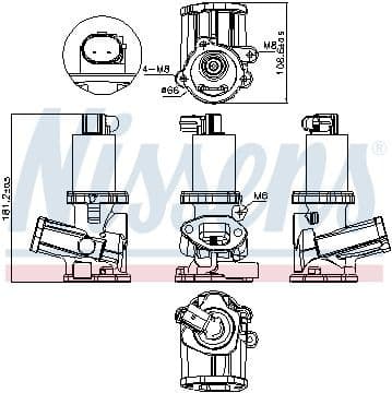 EGR Valve ** FIRST FIT ** 98175