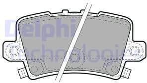 Brake Pad Set, disc brake LP1971